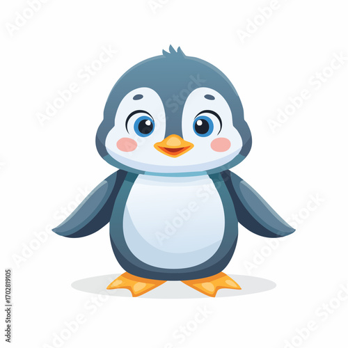 Niedliches Pinguinbaby