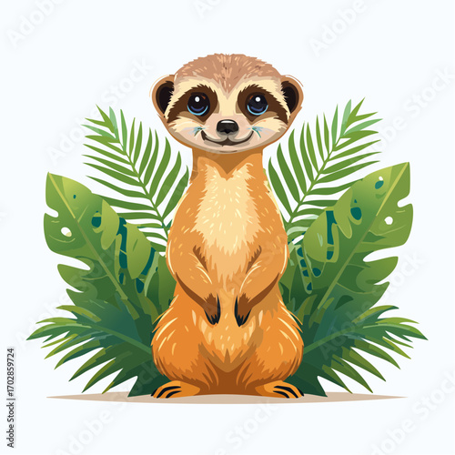 Niedliches Erdmännchen