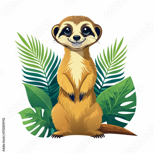 Niedliches Erdmännchen