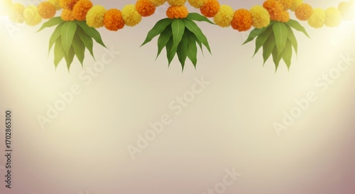 Festive background blurry