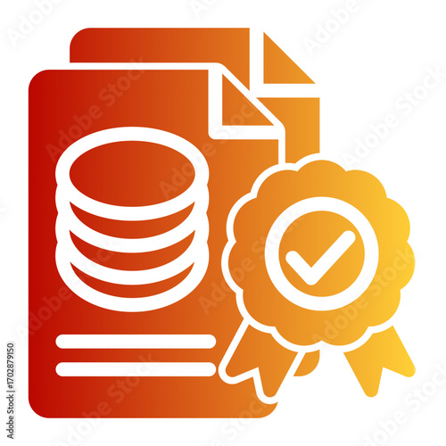 Star Data Integrity Quality (Glyph Gradient Style)