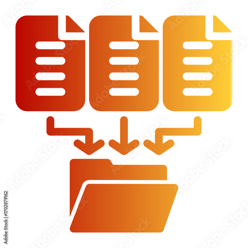 Archive Box Storage Collection (Glyph Gradient Style)