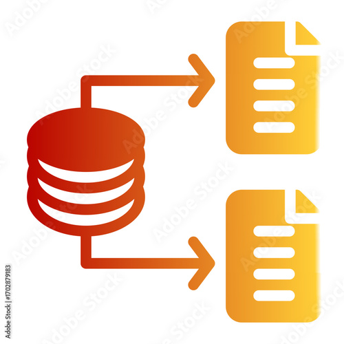 Database Repository Vault (Glyph Gradient Style)