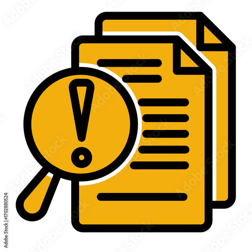 Search Document Info (Glyph Color Lineal Style)