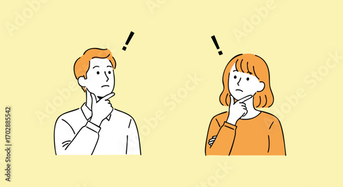 Curious colleagues ponder important questions, seeking solutions and fresh ideas together in a bright space