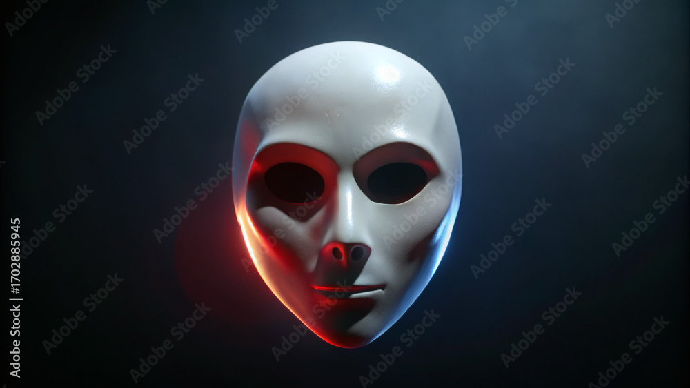 Naklejka premium halloween mask