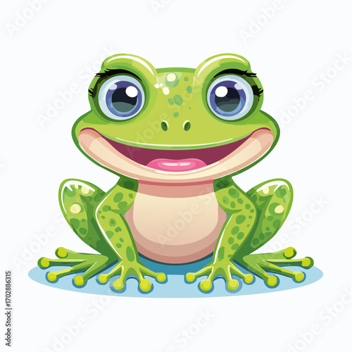 Niedlicher Frosch