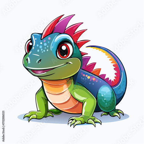 Niedlicher Leguan