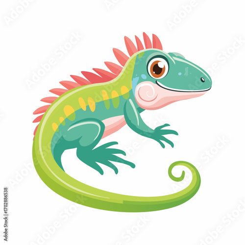 Niedlicher Leguan