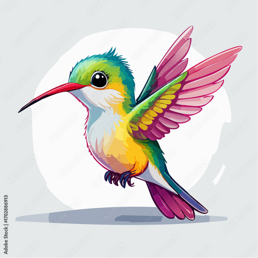 Obraz premium Kleiner Kolibri