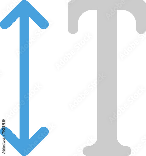 Text line spacing icon