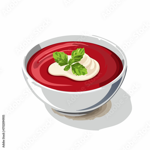Rote Beette Suppe