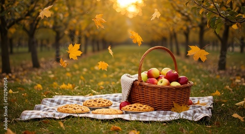 Autumn Orchard Picnic