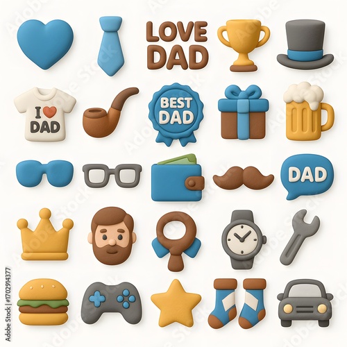 25 Father's Day Icon Pack