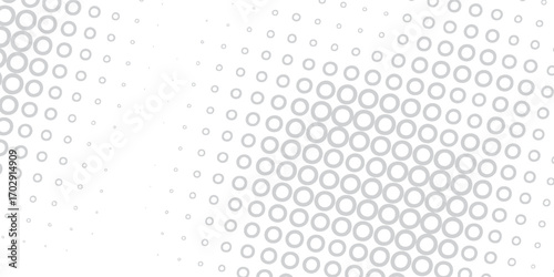 Subtle Geometric Pattern of Faint Gray Hexagonal Rings.