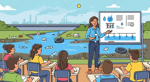 Environmental Awareness in Education: Discussing Water Pollution in the Classroom