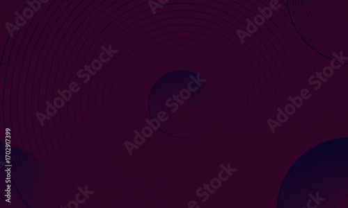 Multiple circle shape thin line blending geometric object suit for technology, business, cover, packaging | Modern abstract vector illustration with eminence color