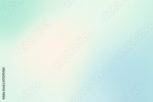 Wallpaper Mural Abstract Lite Gradient Mesh in Mint Green, Cream White, and Sky Blue
 Torontodigital.ca