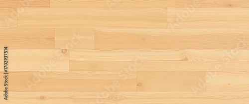 Light brown parquet wood flooring with subtle texture and grain , natural, rustic