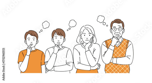Diverse family members ponder life's big questions, seeking solutions together