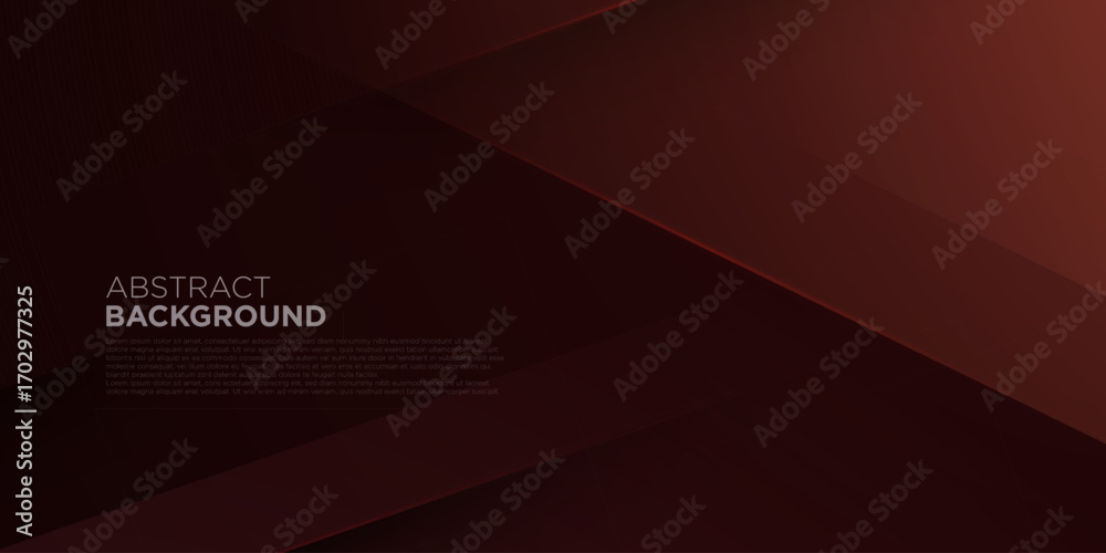 Obraz premium Abstract elegant dark brown pattern realistic shadow element background. Simple and futuristic background. Eps10 vector