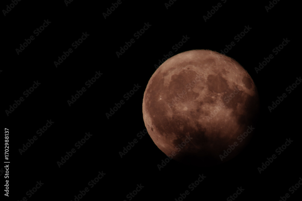 Fototapeta premium moon in the night sky