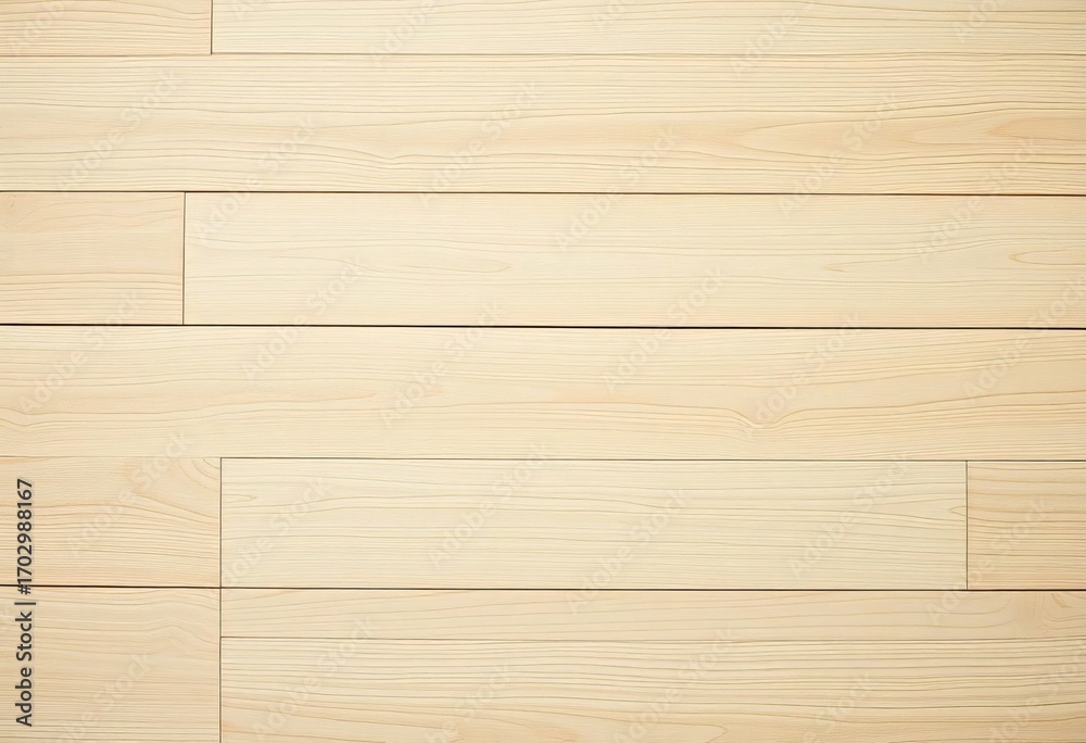 Fototapeta premium Subtle beige wood plank texture, natural grain visible , wooden texture, design