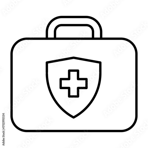 First Aid Clean and Care Icon