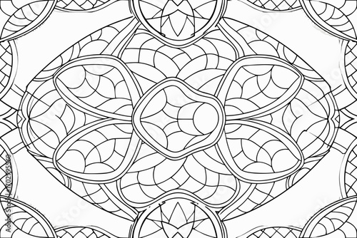 Soft glass kantha vector