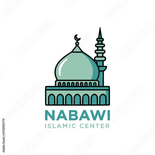 Vector illustration for islamic mosque