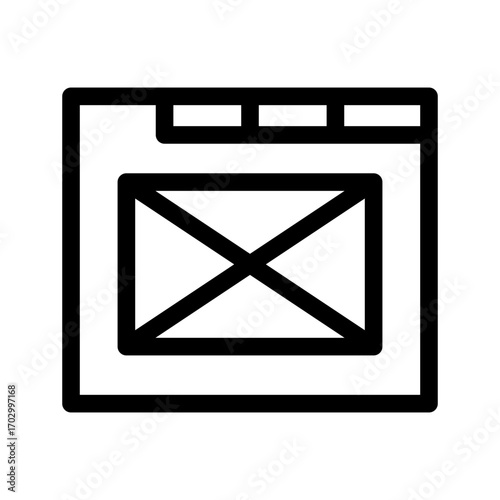 News Icon Vector Symbol Design Illustration