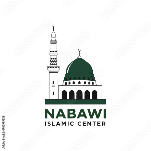 Vector illustration for islamic mosque