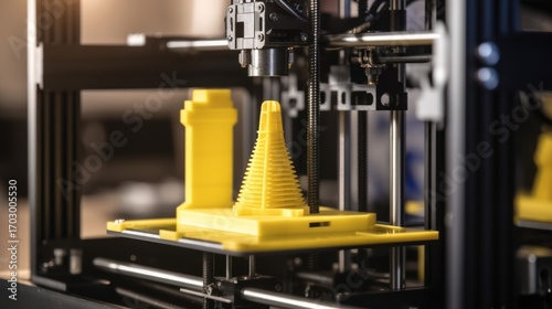 3 d printer in action