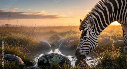 zebras in the wild