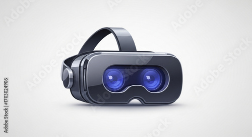Virtual reality headset, offering immersive experiences in gaming, education, and entertainment