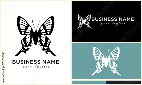 Butterfly Logo Design Variations. (77)