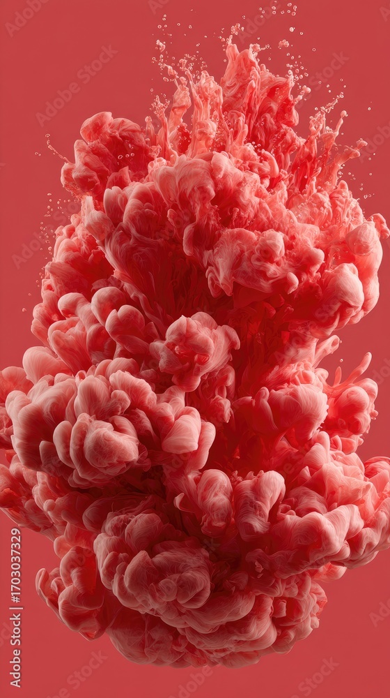 Fototapeta premium Crimson Cloud