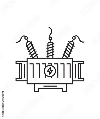 transformer icon, vector best line icon.