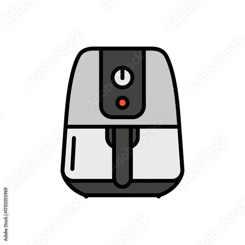 Airfryer cooks food appliance kitchen cooking equipment technology