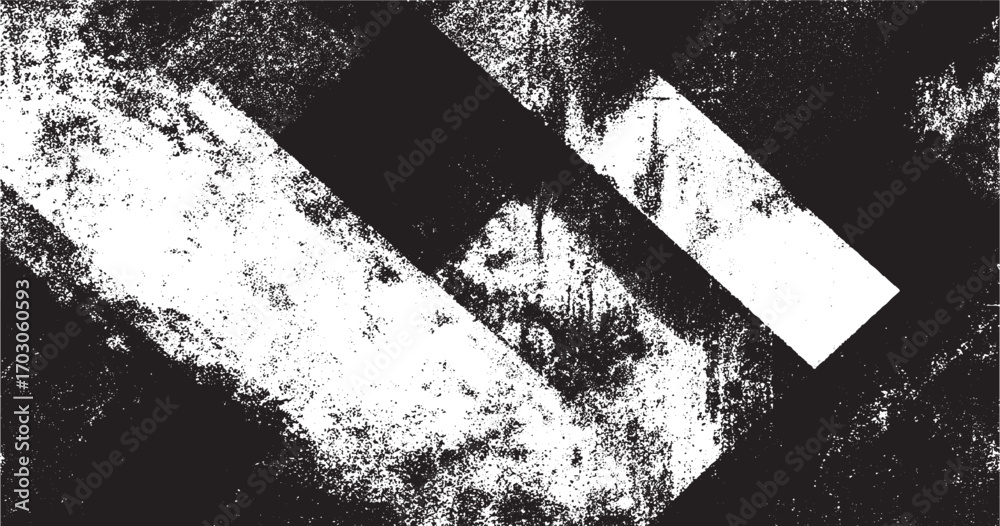 Obraz premium Abstract design with halftone dots background and texture background vector design are dirty and scratches frame. Dust particle and dust grain texture