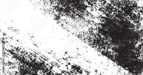 Abstract design with halftone dots background and texture background vector design are dirty and scratches frame. Dust particle and dust grain texture