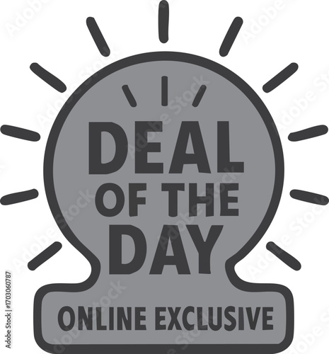 Deal of the Day Online Exclusive Lightbulb Icon.
