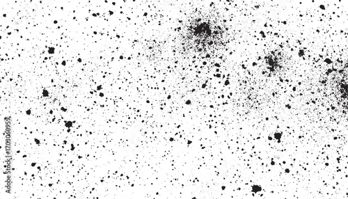 Noise dot grain background. Vector dotwork pattern. Densely dotted texture with subtle gradient Subtle distressed dust texture overlay. Monochrome abstract splattered background