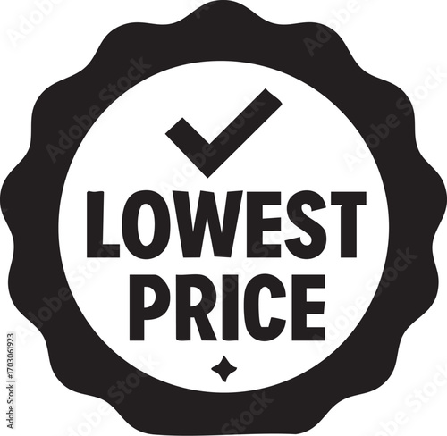 Lowest Price Guarantee Badge Seal.