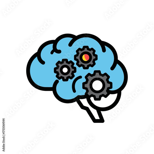 Cognitive brain processes gears intelligence innovation