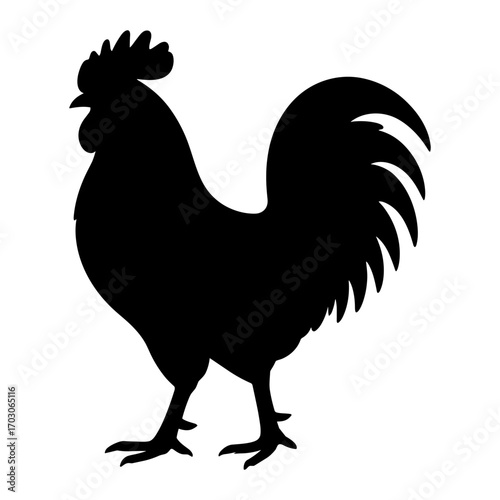 Rooster Silhouette