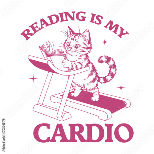 Reading is My Cardio Bookish T-Shirt