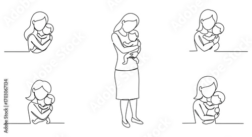 motherhood moments captured through various breastfeeding positions