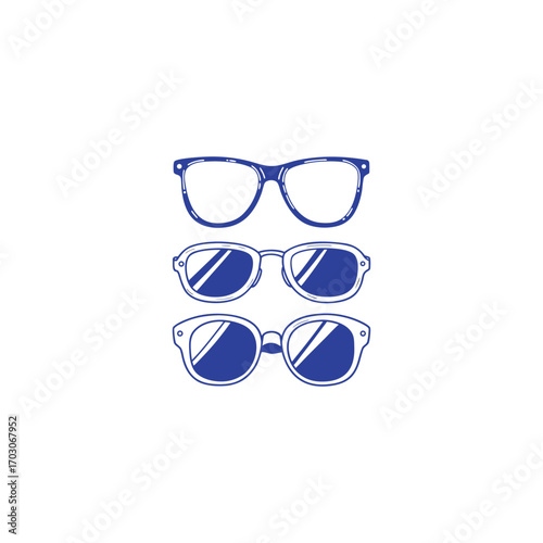 sunglasses vector illustration