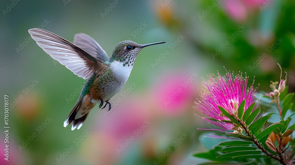 Fototapeta premium hummingbird in flight